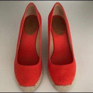 J Crew wedge espadrille. Size 7